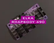 Elka Rhapsody 490 MIDI retrofit Vitalka Custom