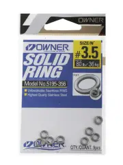 Owner P14 Solid Rings #3.5 65lb Qty 9