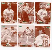 2024 Stadium Club Sepia Lot (9) – Gunnar, Harper, Seiya, Webb, Shota RC+