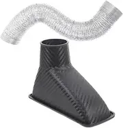 PENIKOKO Front Bumper Air Duct Intake Cover Trim Automotive Accessory for Enhanced Airflow and Engine Efficiency Easy Installation for Car Models