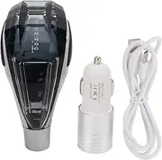 Nutriess LED Crystal Gear Shift Knob Head 7 Color Automatic Switch Touch Activated for M12 M10 M8 Car Shifter Lever
