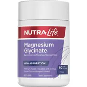 NutraLife Magnesium Glycinate 60 Capsules
