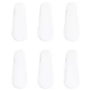 6Pcs Cord Knobs, 88mm Window Blind Tassels Plastic Pull Cord, White