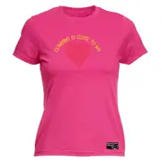 Rock Climbing Aa Climbing Is Close To My Heart - Funny Novelty Womens T-Shirt T Shirt Tshirt