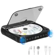 Portable CD Player Personal CD Players with Bluetooth for Car Rechargeable S