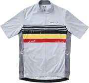 [KAPELMUUR] Capel Mule Short Sleeve Cycling Jersey, Short Sleeve Denim Print Jersey