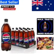 12-Pack of Max No Sugar Cola Soft Drink - 1.25L Bottles for Ultimate Refreshment