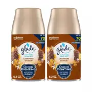Glade Automatic Spray Air Freshener Cashmere Woods, 6.2oz, 2 Count