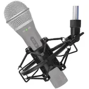 Q2U USB/XLR Microphone Holder for Reduces Vibration and Noise, Shock Mount