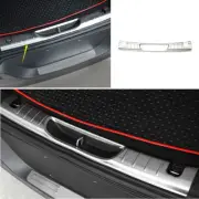 Steel Silver Rear Trunk Bumper Protector Guard Trim For Jeep Cherokee 2014-2018 (for: Jeep)