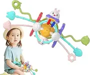 Busy Cube - Interactive Sensory Animal Cube - Early Learning Activities, Preschool Educational Toys for Kids Boys Girls 3 Month+