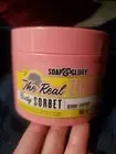 Two Soap & Glory The Real Zing Body Sorbet Lemon Lime Neroli Creams 10.1 oz New