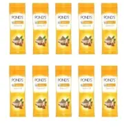 10 X POND'S SANDAL RADIANCE TALC POWDER NATURAL SUNSCREEN 100g