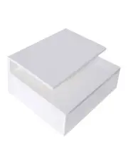 [Levede] LED Wall Mounted Cabinet Floating Nightstand 2 Pack in White