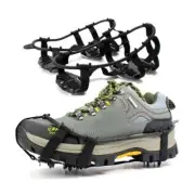 Climbing Shoes Spikes Shoes Cover 24 Teeth Ice Gripper Snow Claws For M L