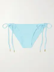 [Melissa Odabash] Melissa Odabash - Maldives Embellished Bikini Briefs - Blue - UK 14 UK 14 Blue
