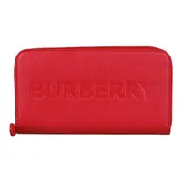 在飛比找momo購物網優惠-【BURBERRY 巴寶莉】BURBERRY壓印LOGO牛皮