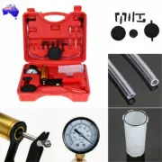 Hand Held Brake Bleeder Tester Set Bleed Kit Vacuum Pistol Pump Car Motorbike AU