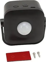 Infrared Motion Sensor Door Alarm Detector for Shop Black