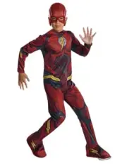 Rubies Boy's Justice League THE FLASH COSTUME-SMALL sz 4-6-ages 3-4 NEW!