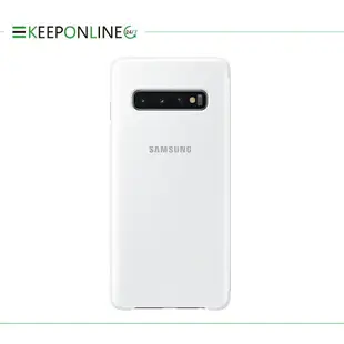 SAMSUNG Galaxy S10 原廠全透視感應皮套 (再送原廠S10智能背蓋)