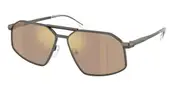Michael Kors MK1167 MAR VISTA 10027P Men's Sunglasses Gunmetal Size 60