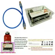 For 3.1 Cyclone Gameboy GBC/GBA ROMS Cartridge Flasher Dumper with USB Cable