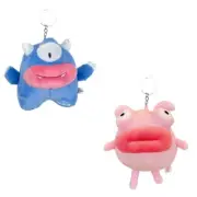 Monsters Key Chain Backpack Pendant for Birthday Christmas Party Gift