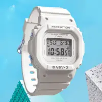 在飛比找momo購物網優惠-【CASIO 卡西歐】學生錶Baby-G 經典人氣方形電子錶