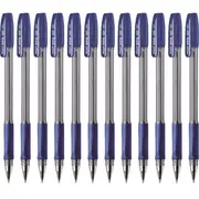 Pilot BPS-GP Box 12 SuperGrip Ballpoint Pen Medium 1.0mm (Blue)