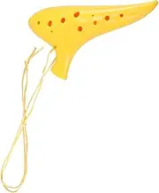 JEWEDECO Plastic Ocarina Traditional Wind Instrument for Durable and Student Friendly Alto Ocarina for Beginners and Music Learning