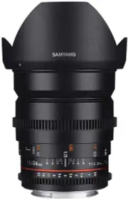 Samyang 24mm T1.5 VDSLR UMC II Fuji X Full Frame Lens