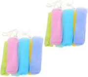 VALICLUD 12pcs Foaming Soap Mesh Bag Tin Soap Making Supplies Soap Pouch for Shower Liquid Sink Suction Mesh Soap Bags for Soap Bars Cleaning Draining Products Acid Soap Pp Soap Network