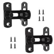 2 Pcs Barn Door for Sliding Door Privacy for Lock Stainless Steel Fl