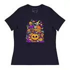 Pumpkin Shirt Women Halloween Pumpkin Patch Graphic T Shirt Short Sleeve Fall
