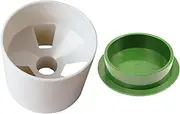 Plasitc Golf Hole Cup Flag Holder Durable Golf Hole Cups for Practice Training Aid Indoor and Outdoor Backyard Garden Putting