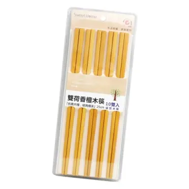 雙荷鐵木筷-25cm-10雙入