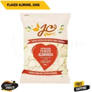 J.G.'S QUALITY FOODS Flaked Almond, 100g- AU