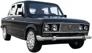 Scale Finished Model Car 1:18 for Lada 2106 Zinc Alloy Die Cast Car Model Collectibles Birthday Multicolor Vehicle Miniature Replica Car(Black)