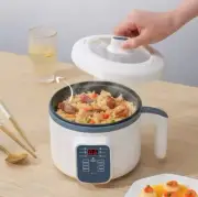 Electric Rice Cooker -1.7L Mini Multi-Functional Smart Nonstick Pot 1-3 Persons