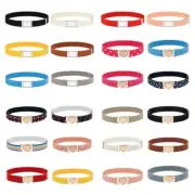 Children Waist Belt Canvas Elastic Waistband Alloy Buckle Kids Toddler Boy Belt