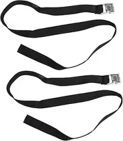 BESPORTBLE 2Pcs Durable Kayak Straps Strong Luggage Bundling Belt with Buckle for Surfboard Kayaking Cargo Fixing Roof Travel Accessory for Adventurers