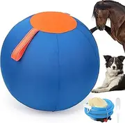 ETIAL Herding Ball for Dogs 18 Inch with Tab Self-Entertaining Pet Training Ball