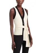 Toccin Collins Sleeveless Button Front Top