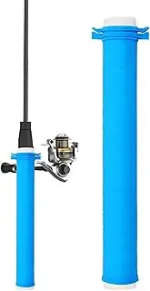 GkgWuxf Fishing Rod Grip Wrap, Fishing Pole Wrap, Sweat Absorbing Protective Cover Tube Tape for Anglers Outdoor Men