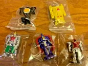 Bandai Orblocker Chouriki Sentai Ohranger 2.5" Minifigures set of 5