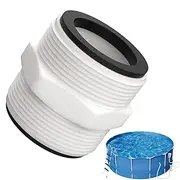 Acunny Garden Hose Adapter, Pool Hose Extender, Replacement for Pool Hose Adapter - Skimmer Line Connection, Waterproof Extension Adapter for Grounding Pool and Swimming Pool