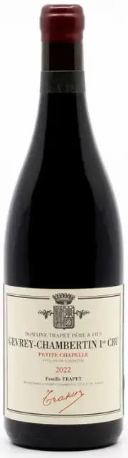 Domaine Jean-Louis Trape Gevrey-Chambertin Petite Chapelle 2022 750ml