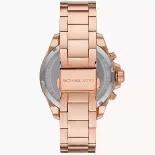 Michael Kors MK Wren 三眼計時晶鑽女錶-42mm MK7430