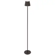 Mindy Modern Standing Floor Lamp Light Metal Brown Sand